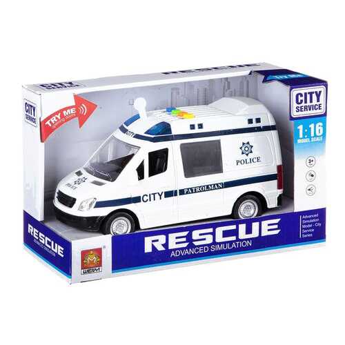 Инерционная пластиковая машинка Shenzhen toys В85194 в Детский мир