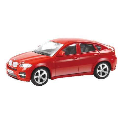 Машина металлическая RMZ City 1:43 BMW X6 т красный 444002-RD в Детский мир
