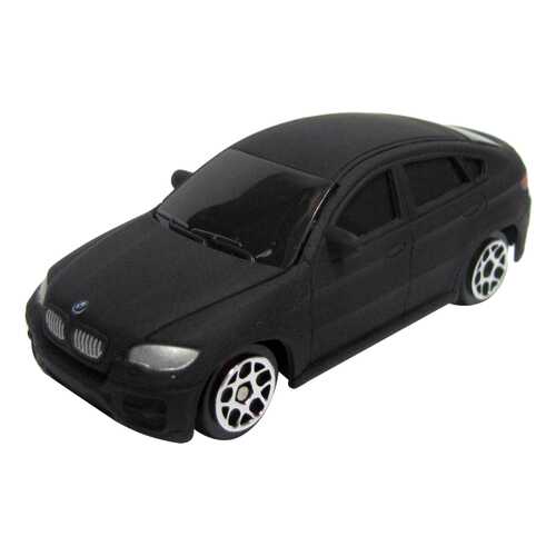 Машина металлическая Uni-Fortune 1:64 BMW X6 без механизмов черный матовый в Детский мир