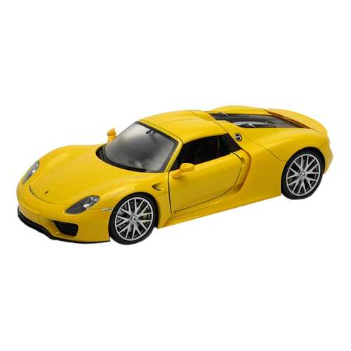 Модель машины 1:24 Porsche 918 Spyder Welly 24055 в Детский мир