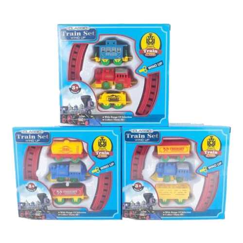Железная дорога Junfa toys заводная YN807-8 в Детский мир