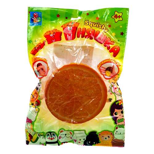 Игрушка-антистресс Мммняшка Squishy - Апельсин, 10 см 1TOY в Детский мир