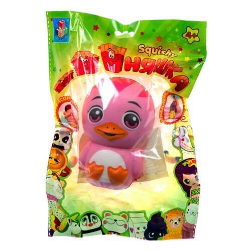 Игрушка-антистресс Мммняшка Squishy - Утенок, 10 см 1TOY в Детский мир