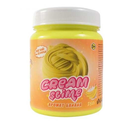 Слайм Волшебный мир Cream-slime Аромат банана, 250 г в Детский мир