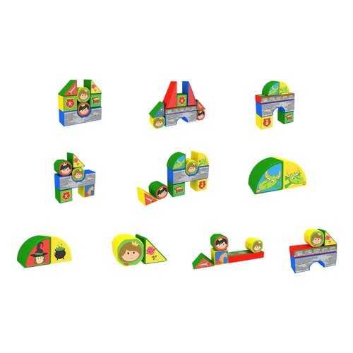 Детские кубики MAGNETICUS Замок в Детский мир