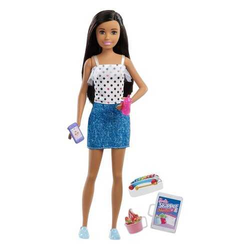 Кукла Barbie Skipper Няня FHY89/FXG92 в Детский мир