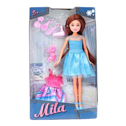 Кукла Мила со сменным платьем и аксессуарами, 23 см Funky Toys в Детский мир