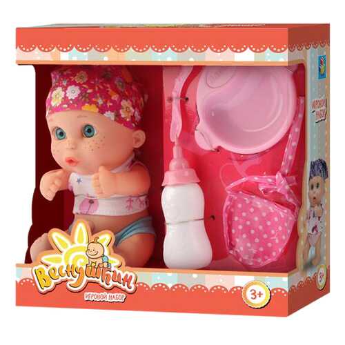 Пупс 1TOY Веснушкин Т10575 в Детский мир