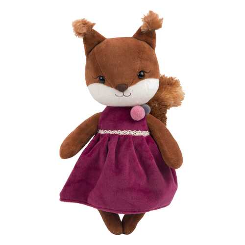 Мягкая игрушка Angel Collection Белочка Изабель в платье, 25 см в Детский мир