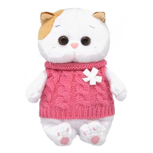 Мягкая игрушка Budi Basa Кошечка Ли-Ли Baby в жилетке 20 см в Детский мир