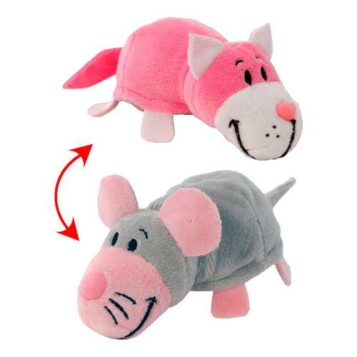 Мягкая игрушка Вывернушка 2 в 1 Розовый кот-Мышь1 TOY Т10928 в Детский мир