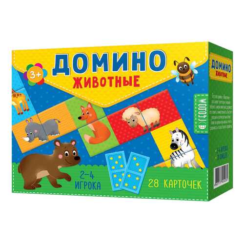 Домино Геодом Животные в Детский мир
