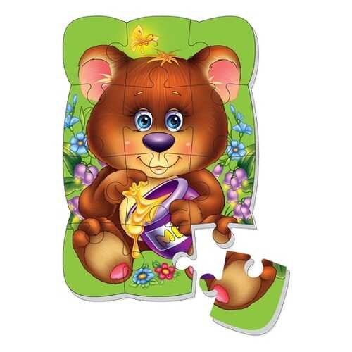 Мягкий магнитный пазл VLADI TOYS Медвежонок (VT3205-35) в Детский мир