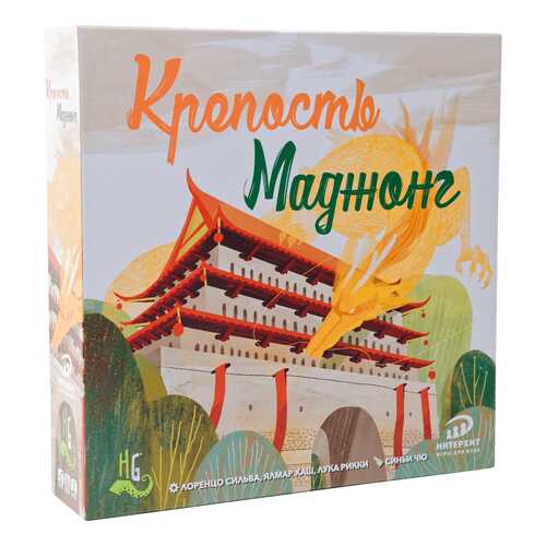 Настольная игра ИНТЕРХИТ KMJ996 Крепость Маджонг в Детский мир