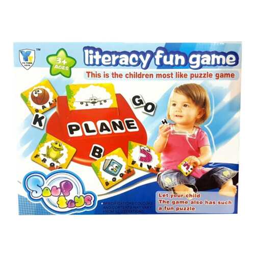 Настольная игра Literacy Fun Game Shantou Gepai B1238586 в Детский мир