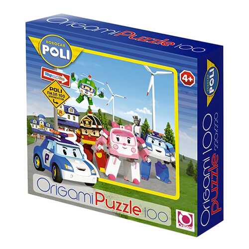 Пазл Origami Robocar 100 деталей в Детский мир