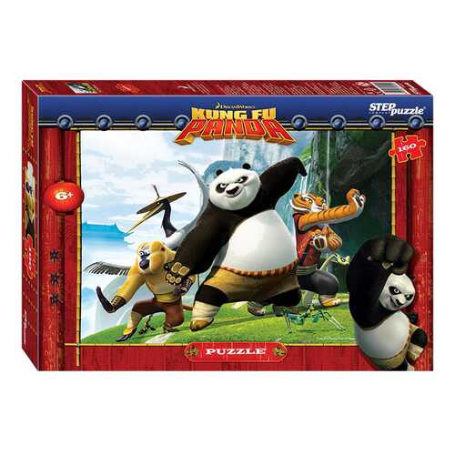 Пазл Step Puzzle Кунг-фу Панда 160 деталей в Детский мир