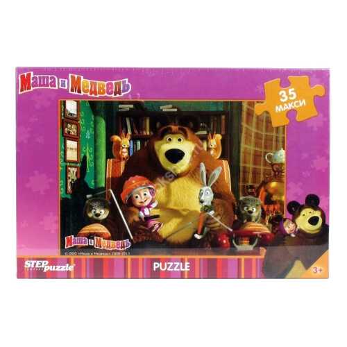 Пазл Step Puzzle Maxi Маша и Медведь 35 деталей в Детский мир