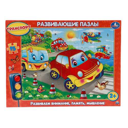 Пазл Умка Транспорт в Детский мир