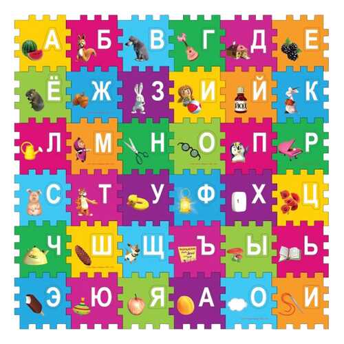 Пазлы Играем Вместе Маша и медведь FS-ABC-03-MM 36 элементов в Детский мир