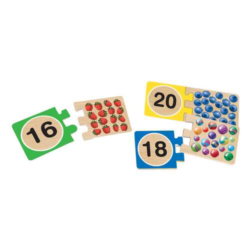 Пазлы Melissa & Doug Первые навыки Цифры 2542 в Детский мир