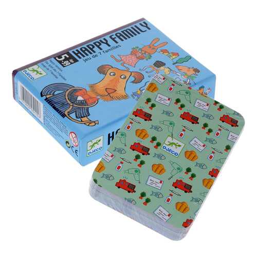 Семейная настольная игра Djeco Happy family в Детский мир
