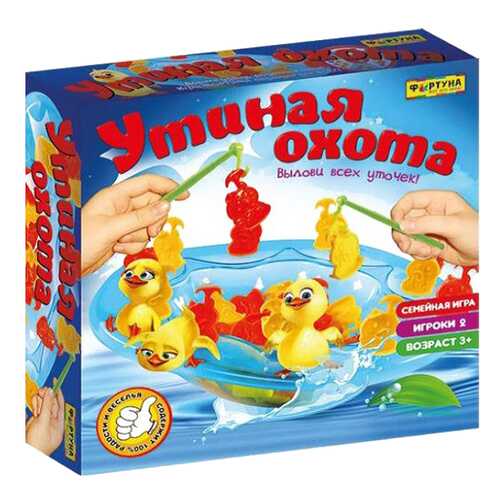 Семейная настольная игра Фортуна Утиная охота 87006 в Детский мир