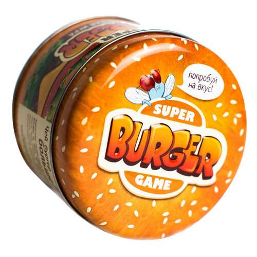 Семейная настольная игра Welldone Super burger в Детский мир