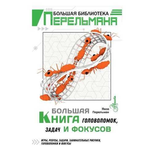 Большая книга головоломок, задач и фокусов в Детский мир