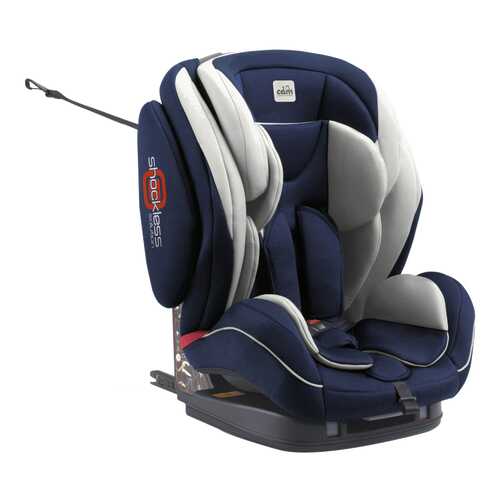 Автокресло CAM Regolo Isofix группа 1/2/3, Синий, Серый в Детский мир
