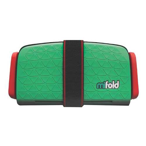 Детский бустер Mifold Grab-and-Go Lime Green в Детский мир