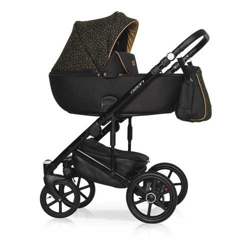 Коляска 2 в 1 Riko Basic Ozon Pro 12 черный в Детский мир