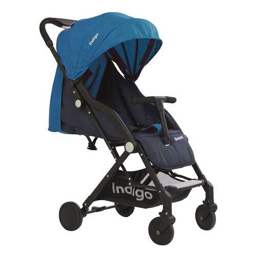 Прогулочная коляска Indigo Smart Синий в Детский мир