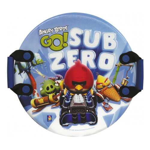 Ледянка детская 1TOY Angry Birds с плотными ручками круглая 54 см в Детский мир