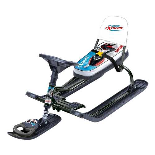 Снегокат Nika Kids Тимка Спорт 4-1 Гонки Черный каркас ТС4-1(Г) в Детский мир