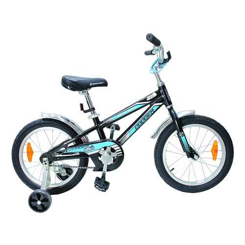 Велосипед Novatrack Dodger 16 2016 onesize Dodger 16 черный 165ADODGER.BK5 в Детский мир