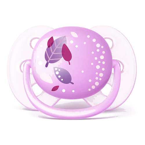 Пустышка Philips Avent Ultra Soft SCF527/10 Сова 1 шт 0-6 мес. для девочки в Детский мир
