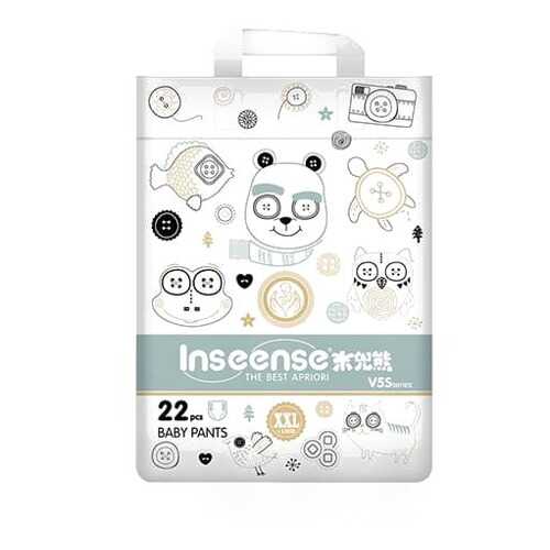 Подгузники-трусики INSEENSE V5S 15+ кг 22 шт ХХL в Детский мир