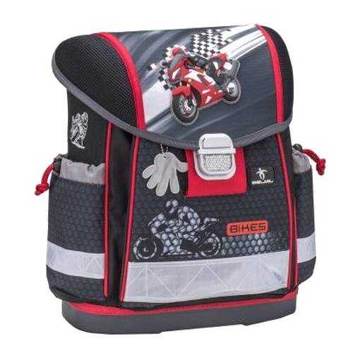 Ранец детский Belmil Classy Moto Racer Серый 403-13/644 в Детский мир